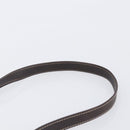 LOEWE Shoulder Bag Suede Beige Gold Tone Auth 208101-8