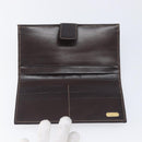 FENDI Zucca Canvas Long Wallet Brown Auth 208102V-14