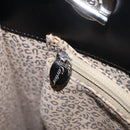 Cartier PANTHERE Shoulder Bag Leather Black Silver Auth 208103V-20