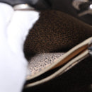 Cartier PANTHERE Shoulder Bag Leather Black Silver Auth 208103V-22