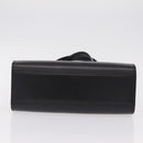 Cartier PANTHERE Shoulder Bag Leather Black Silver Auth 208103V-9