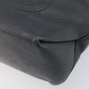 LOUIS VUITTON Utah Shawnee MM Shoulder Bag Leather Gray M94017 LV Auth 208104A-13