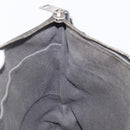 LOUIS VUITTON Utah Shawnee MM Shoulder Bag Leather Gray M94017 LV Auth 208104A-22
