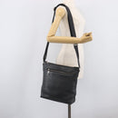LOUIS VUITTON Utah Shawnee MM Shoulder Bag Leather Gray M94017 LV Auth 208104A-28