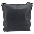 LOUIS VUITTON Utah Shawnee MM Shoulder Bag Leather Gray M94017 LV Auth 208104A-3