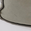 Miu Miu Vitellolux Tote Bag Leather Ivory Gold Tone Auth 208105V-7