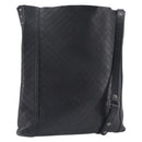Bottega Veneta Shoulder Bag Leather Black Gold Tone Auth 208108A-1
