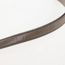 Miu Miu Vitellolux Hand Bag Leather 2way Brown Gold Tone Auth 208116V-10