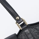 GUCCI GuccissimaGG Hand Bag Leather Black Gold Tone 211935 Auth 208118V-17