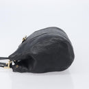 GUCCI GuccissimaGG Hand Bag Leather Black Gold Tone 211935 Auth 208118V-4