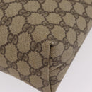 GUCCI GG Supreme Web Sherry Line Tote Bag PVC Beige 002 123 6487 Auth 208122A-14
