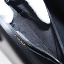 GIVENCHY Hand Bag Leather Black Gold Tone Auth 208128A-23