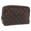 LOUIS VUITTON Monogram Trousse Toilette 23 Clutch Bag M47524 LV Auth 208129A-1