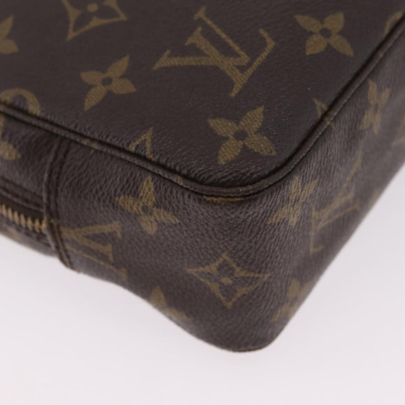 LOUIS VUITTON Monogram Trousse Toilette 23 Clutch Bag M47524 LV Auth 208129A