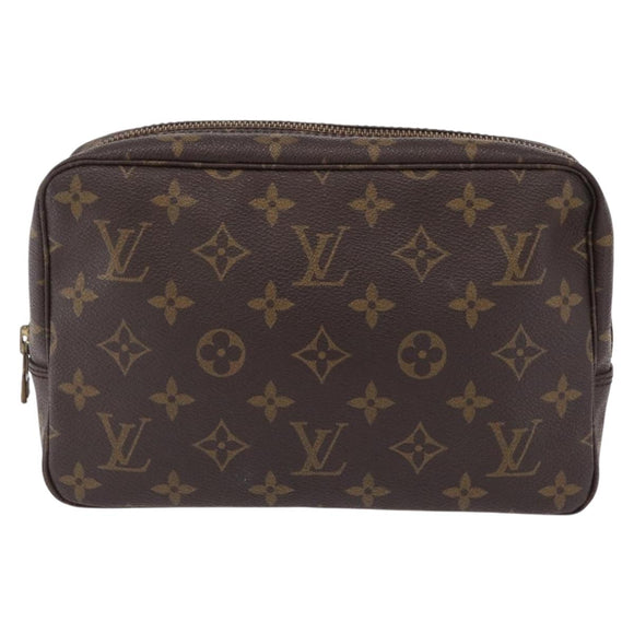 LOUIS VUITTON Monogram Trousse Toilette 23 Clutch Bag M47524 LV Auth 208129A