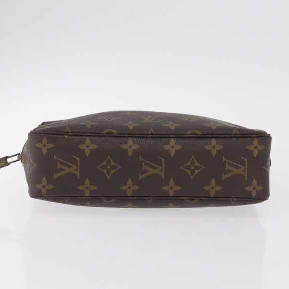 LOUIS VUITTON Monogram Trousse Toilette 23 Clutch Bag M47524 LV Auth 208129A