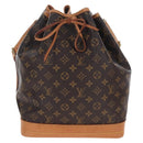 LOUIS VUITTON Monogram Noe Shoulder Bag M42224 LV Auth 208130V-13