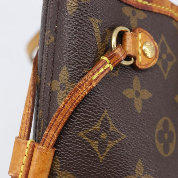 LOUIS VUITTON Monogram Neverfull PM Tote Bag M40155 LV Auth 208134