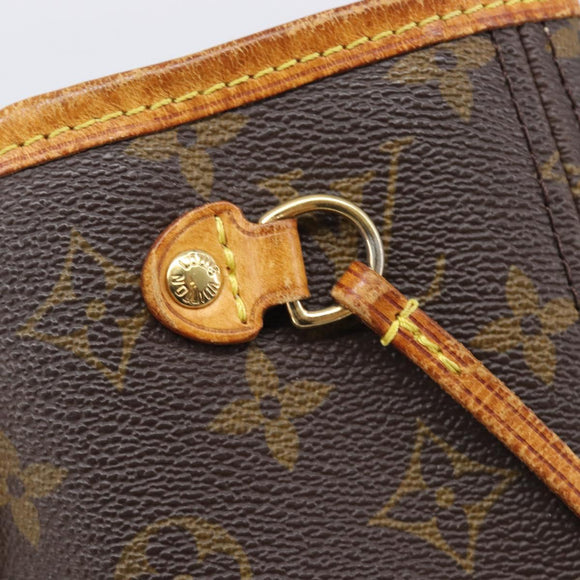 LOUIS VUITTON Monogram Neverfull PM Tote Bag M40155 LV Auth 208134