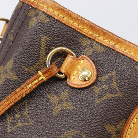 LOUIS VUITTON Monogram Neverfull PM Tote Bag M40155 LV Auth 208134