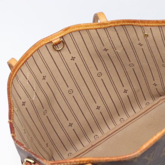 LOUIS VUITTON Monogram Neverfull PM Tote Bag M40155 LV Auth 208134
