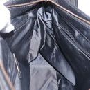 CHANEL Shoulder Bag Leather Black Gold Tone CC Auth 208135V-21