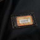 CHANEL Shoulder Bag Leather Black Gold Tone CC Auth 208135V-12