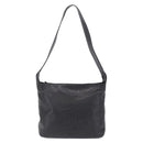 CHANEL Shoulder Bag Leather Black Gold Tone CC Auth 208135V-13