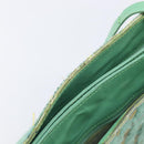 Bottega Veneta INTRECCIATO Tote Bag Harako leather Green Silver Auth 208141A-17