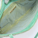 Bottega Veneta INTRECCIATO Tote Bag Harako leather Green Silver Auth 208141A-21
