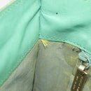 Bottega Veneta INTRECCIATO Tote Bag Harako leather Green Silver Auth 208141A-24