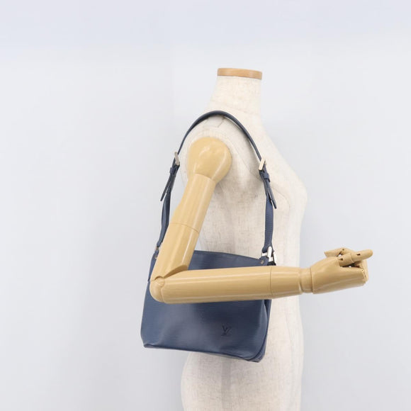 LOUIS VUITTON Epi Mandala PM Shoulder Bag Blue Myrtille M5893G LV Auth 208146A