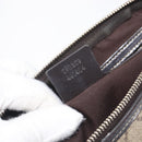 GUCCI GG Supreme Hand Bag PVC Beige Gold Tone 190259 Auth 208151-29