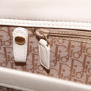 Christian Dior Canage Shoulder Bag Lamb Skin Beige Gold Tone Auth 208153-28