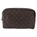 LOUIS VUITTON Monogram Trousse Toilette 28 Clutch Bag M47522 LV Auth 208157-13