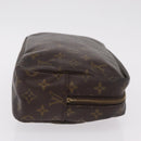 LOUIS VUITTON Monogram Trousse Toilette 28 Clutch Bag M47522 LV Auth 208157-3