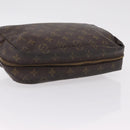 LOUIS VUITTON Monogram Trousse Toilette 28 Clutch Bag M47522 LV Auth 208157-5