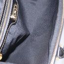 FENDI Pecan Hand Bag PVC Brown Gold Tone Auth 208160V-11