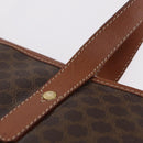 CELINE Macadam Tote Bag PVC Brown Auth 208166-11