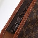 CELINE Macadam Tote Bag PVC Brown Auth 208166-17