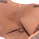 CELINE Macadam Tote Bag PVC Brown Auth 208166-22