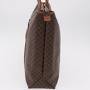 CELINE Macadam Tote Bag PVC Brown Auth 208166-5