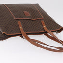 CELINE Macadam Tote Bag PVC Brown Auth 208166-7