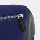 Balenciaga Body Bag Canvas Blue Silver 433625 Auth 208167V-18
