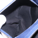 Balenciaga Body Bag Canvas Blue Silver 433625 Auth 208167V-23