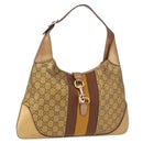 GUCCI GuccissimaGG Sherry Line Jackie Shoulder Bag Leather 153029 Auth 208168A-1