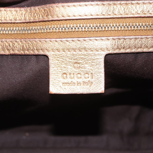GUCCI GuccissimaGG Sherry Line Jackie Shoulder Bag Leather 153029 Auth 208168A