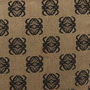 LOEWE Hand Bag Canvas Beige Gold Tone Auth 208170-3