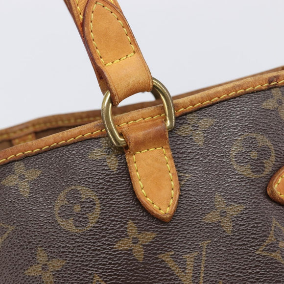 LOUIS VUITTON Monogram Batignolles Horizontal Tote Bag M51154 LV Auth 208172