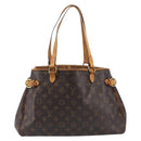 LOUIS VUITTON Monogram Batignolles Horizontal Tote Bag M51154 LV Auth 208172-13